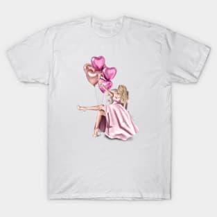 Heart Balloons T-Shirt